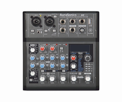 AuraSonics K4 компактный микшерный пульт в Красноармейске