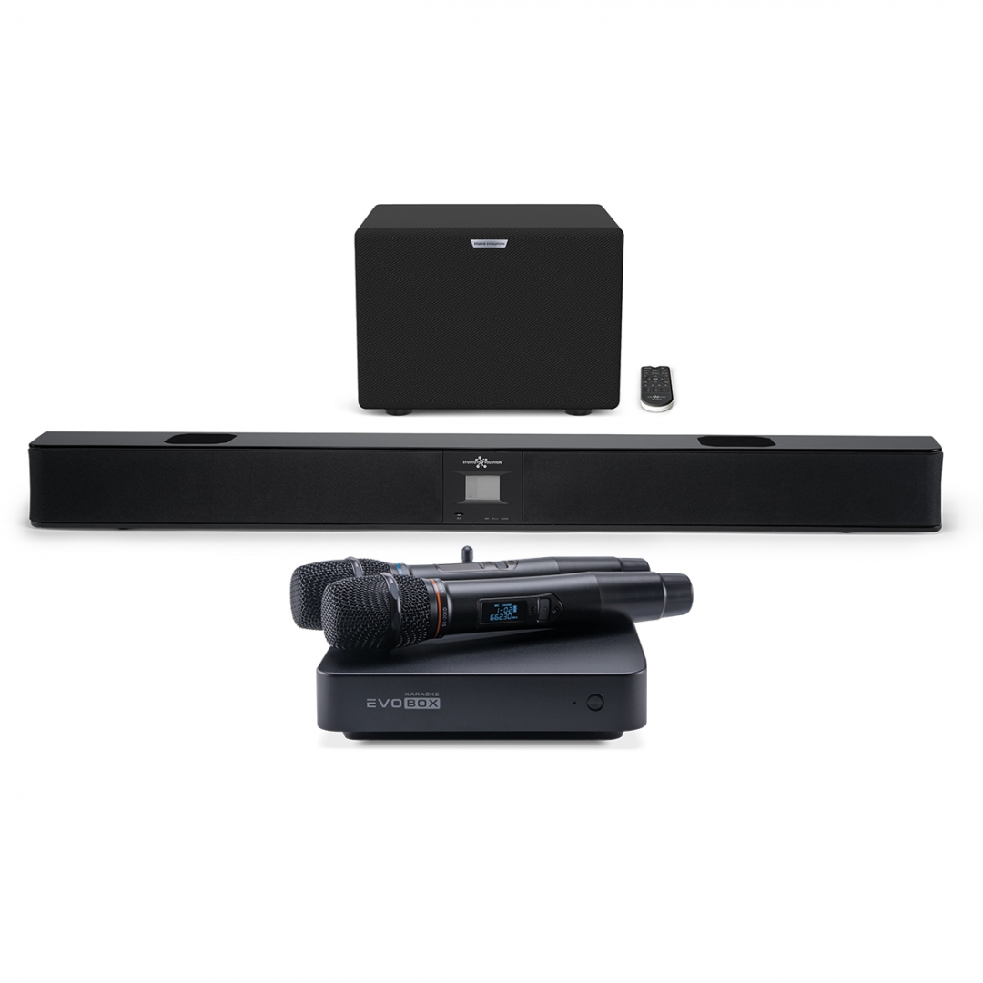 караоке-комплект EVOBOX Plus + EvoSound Bar (саундбар с караоке) в Красноармейске