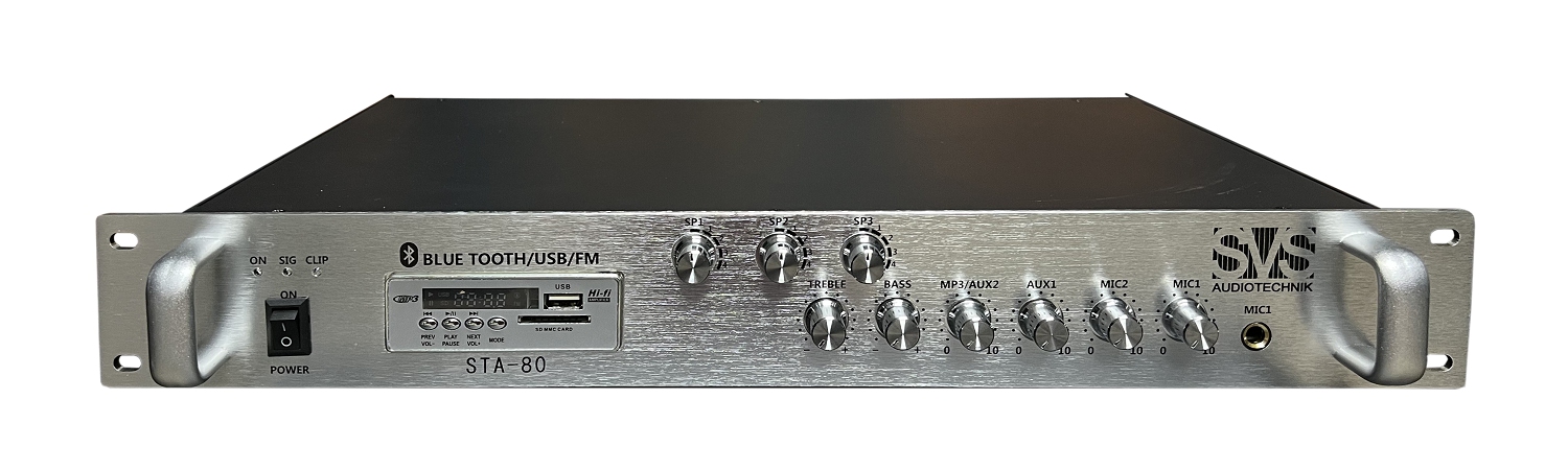 SVS Audiotechnik STA-80 Микшер-усилитель для систем Public Address в Красноармейске