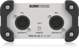 Klark Teknik DI 22P пассивный стерео директ-бокс в Красноармейске