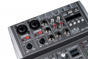 SVS Audiotechnik mixers AM-4 DSP Аналоговый микшерный пульт, 4-канала в Красноармейске